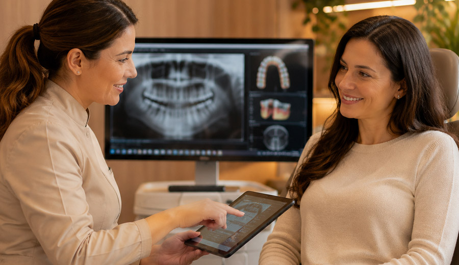 Equipamento e tecnologia Plante Sorrisos