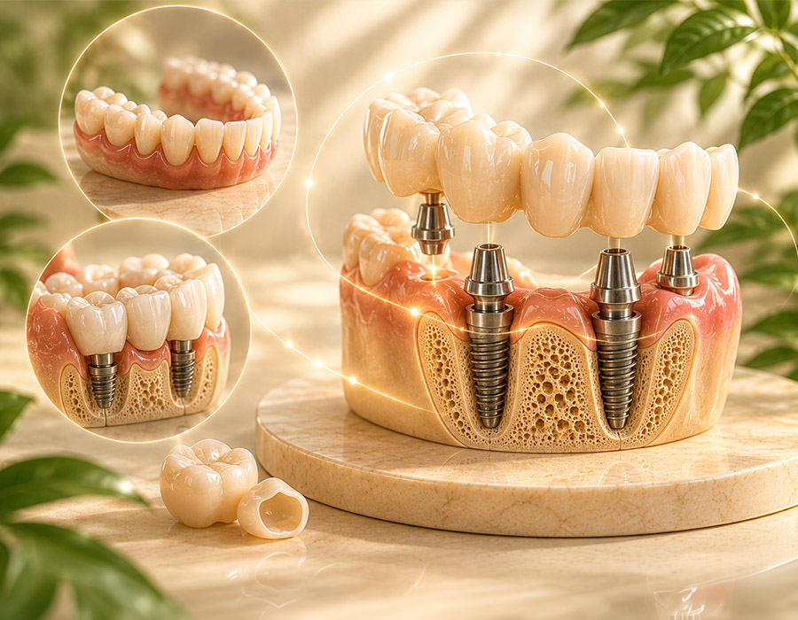Prótese Dentária e Prótese sobre Implantes